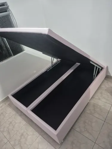 Base box baú CASAL PADRÃO *BLINDADO* (O melhor do mercado).