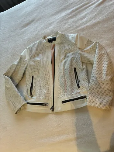 Jaqueta de couro