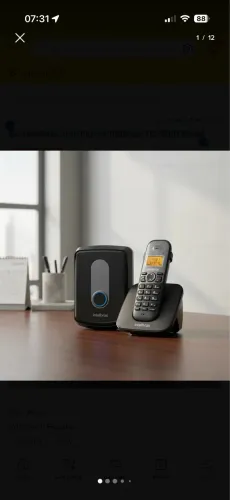 Kit Interfone Sem Fio + 1 Intelbras TIS 5010 Preto