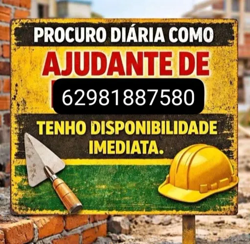 Sou ajudante geral 