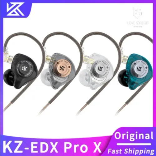 KZ EDX PRO X ORIGINAL - SOM PROFISSIONAL PARA MÚSICOS E GAMERS