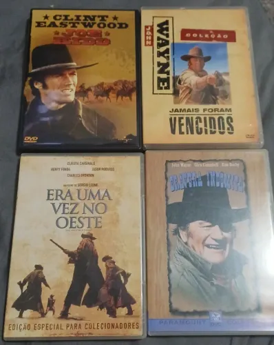 4 Dvds faroeste