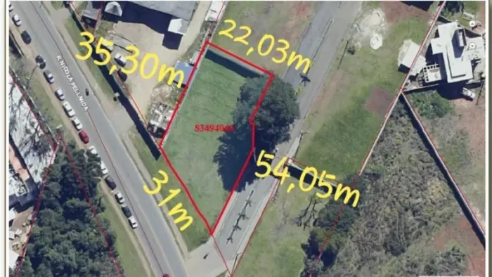 Terreno ZR2 com 1.051 m² à Venda na Rua Nicola Pellanda - Umbará | Excelente Potencial Res