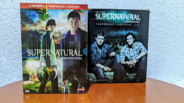 Box DVD Supernatural (Sobrenatural) - Temporadas 1 a 5 completas