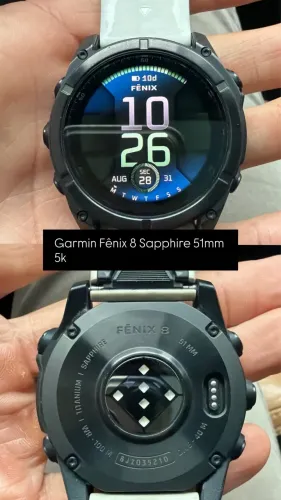 Garmin Fênix 8 Sapphire 51mm