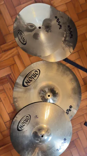 Pratos de bateria orion twister