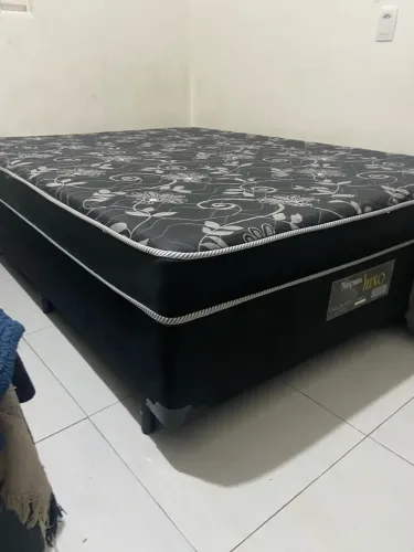 Cama casal box conjugada 
