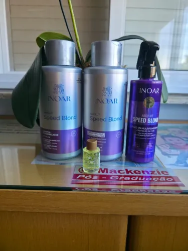 kit inoar speed blond - novo 