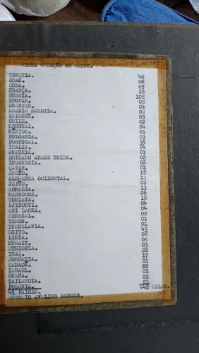 COLECAO DE SELOS ANTIGOS NACIONAIS E INTERNACIONAIS