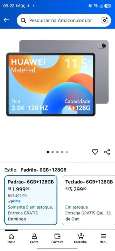 Tablet Hauwei mate pad 11.5 nota+garantia