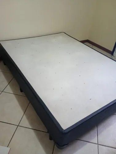 Cama box de casal - retirada