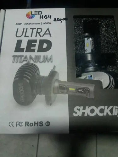 Lâmpada ultra led titanium shockligth