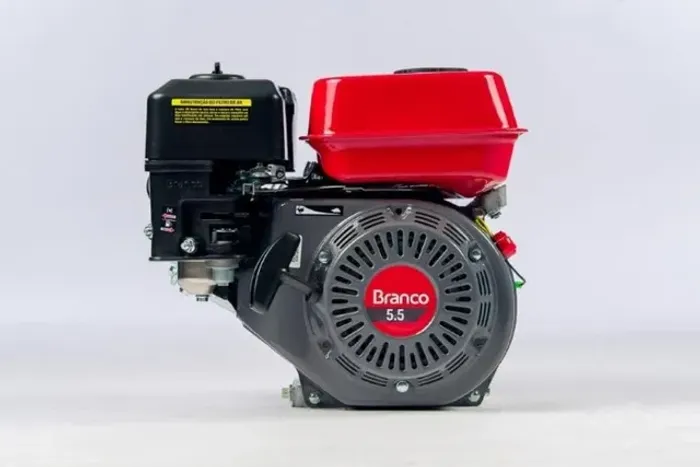 Motor à Gasolina 5,5CV 4T sem Alerta de Óleo B4T-6.5H - Branco