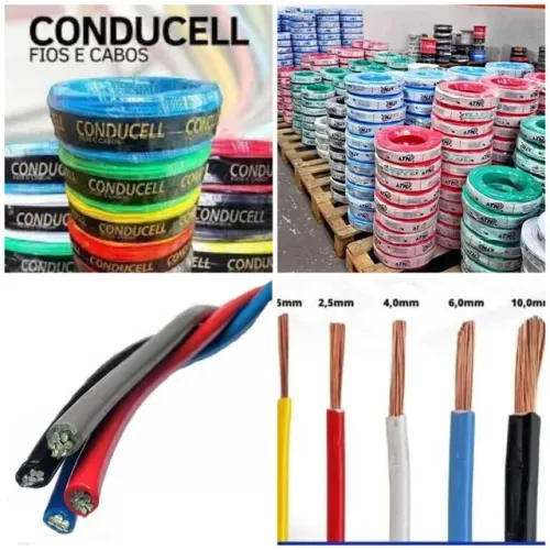 ? PROMOÇÃO DIRETO DA FÁBRICA?<br>FIOS E CABOS FLEXÍVEL 1,5 AO 16MM. <br>ATÉ 12 VEZES CREDITO ?