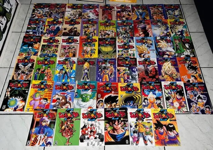 Dragon ball Z conrad completo volume 1 ao 51 em ótimo estado