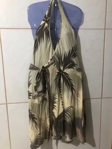Vestido transpassado (P/M)
