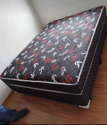 Cama casal box promoção 