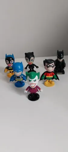 Miniaturas personagens Batman Robin