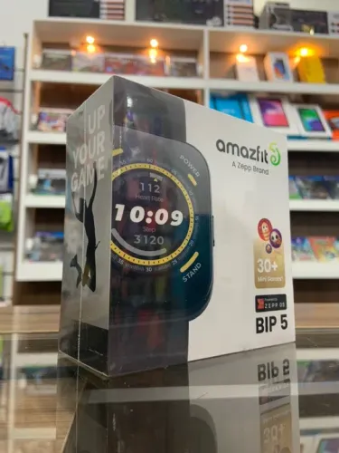 Relógio SmartWatch Amazfit Bip 5 Preto Novo | Parcela Sem Juros | Loja Curitiba
