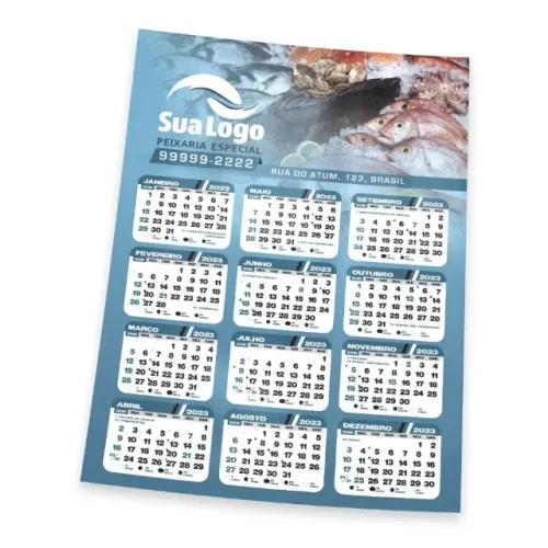 Calendário de Parede 2026 personalizado