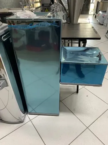 Bebedouro aço inox - Evandro - *