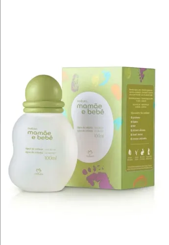Colônia infantil 100ml mamãe e bebê da natura originais e lacrados