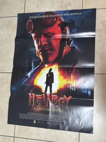 Pôster hellboy do Cinemark 