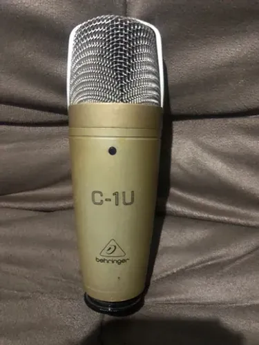 Microfone Condensador Behringer C1u Interface Usb Gravação