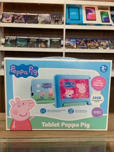 Tablet Infatil Peppa Pig Multilaser 32GB Novo