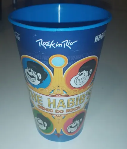 Copo Habib's - The Beatles - Gênio do Rock - Rock in Rio
