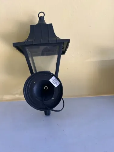 Arandelas Classica de Parede em pvc na côr preta
