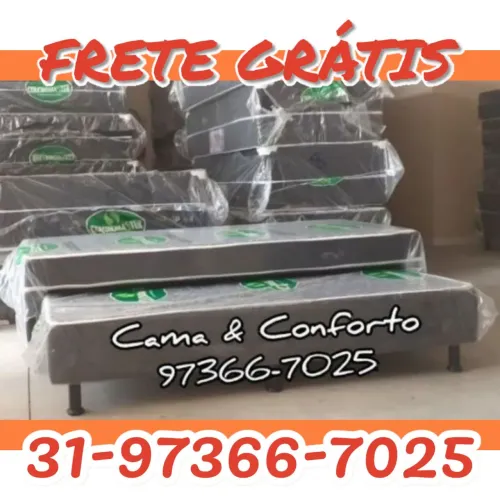 CAMA BOX SOLTEIRO COM AUXILIAR / BIBOX / NOVAS