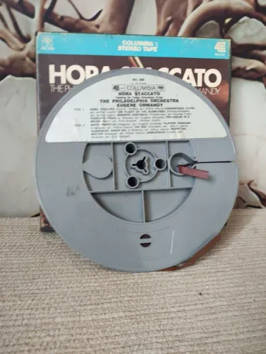? Disco de Fita Magnética - Hora Staccato ? ( Fita magnética não lacrada)<br>