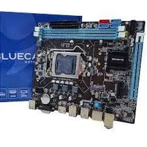 Placa Mãe Soquete 1150 h81 - Nova com garantia - Nvme e Rede 1000