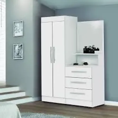 Guarda Roupa Solteiro Novo Branco