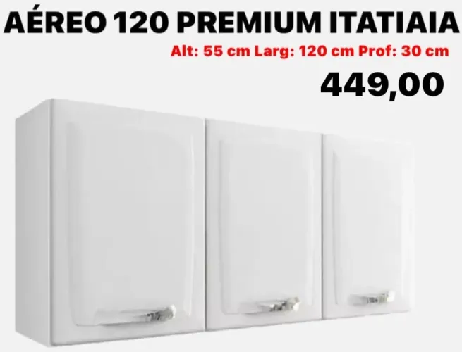 Armário 3 portas Itatiaia Premium -ENTREGA HOJE !!! 