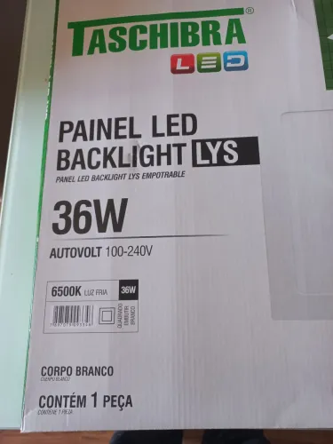 Painel LED Backlight LYS KIT com 6 PCs - Luz Fria