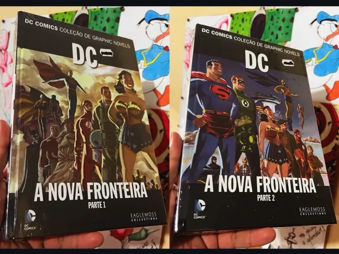 Dc a nova fronteira parte 1 e 2 Eaglemoss