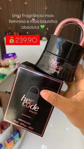 Perfumes O Boticário feminino a pronta entrega