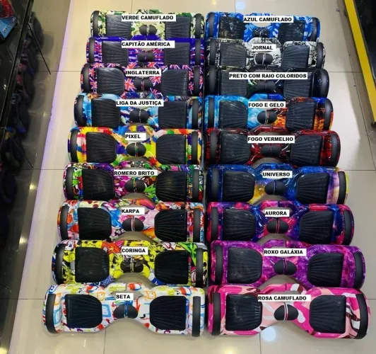 HOVERBOARD K5 COM LED E BLUETOOTH (skate elétrico)<br>*R$ 1.500,00*?