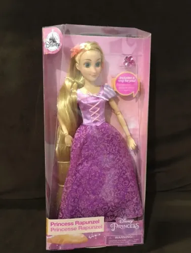 BONECA BARBIE RAPUNZEL PRINCESA DISNEY STORE NOVA LACRADA