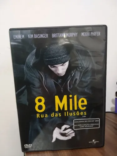 DVD Filme 8 Mile Rua das Ilusões