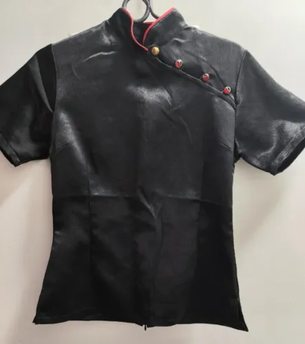 Blusa chinesa em seda