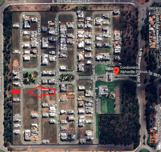 LOTE CONDOMINIO ALPHAVILLE 2 - 209 SUL (ARSO 24).