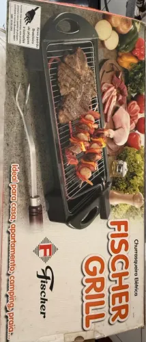 Churrasqueira Elétrica Portátil Fischer Grill