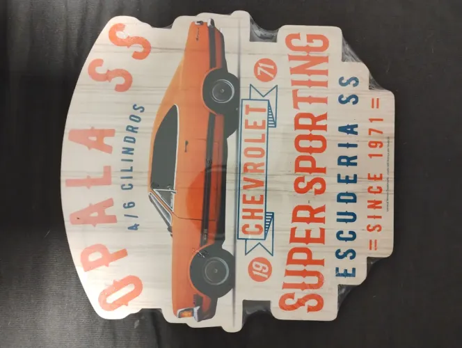 Placa Decorativa Opala SS - Super Sporting