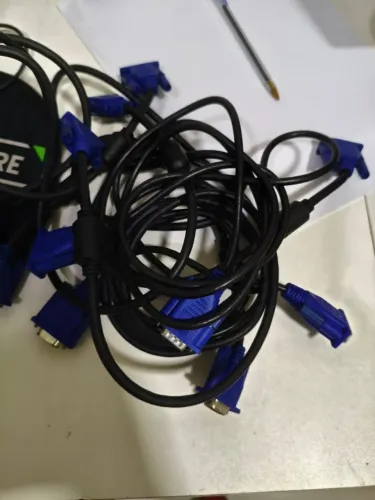 (20) Cabos de imagem VGA/RGB analogico azul