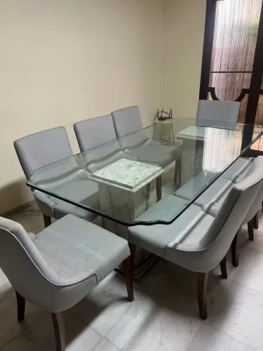 Mesa jantar com 8 cadeiras