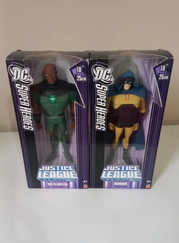 Green Lantern e Hourman - Justice League Unlimited - 10 polegadas