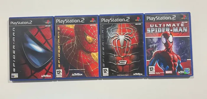 Spiderman coleção ps2